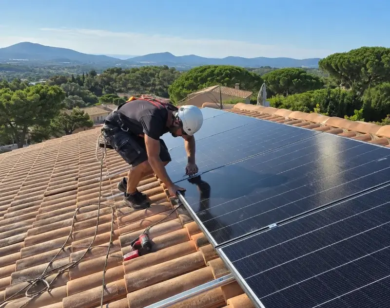 Installateur panneaux solaires Le Garric — pose photovoltaïque sur toiture