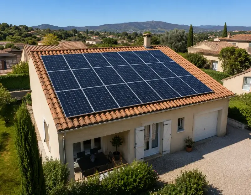 Prime à l'autoconsommation panneaux solaires Le Garric — aide financière de l'État
